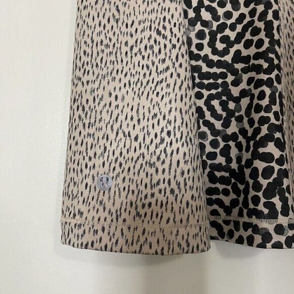 Lululemon Happy Strappy Tank Ace Spot Grain Black Dottie Dash Grain Black size 2 - Picture 6 of 8